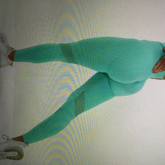 Nvgtn Mint Reveal Seamless Leggings - Picture 3 of 5